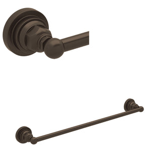 House of Rohl ROT1/24TCB Wall Mount 24" Single Towel Bar