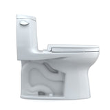 TOTO MS604124CEFG#01 UltraMax II One-Piece Elongated Universal Height Toilet with SoftClose Seat, Cotton White