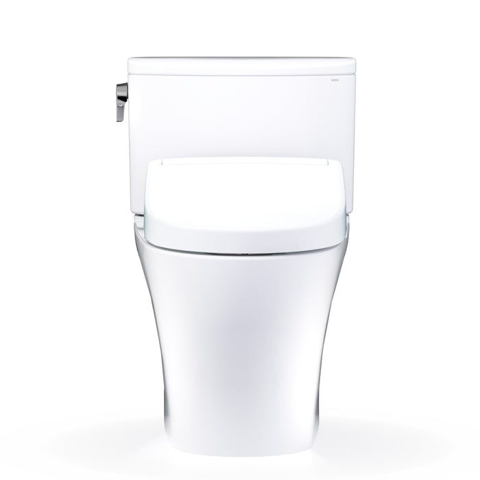 TOTO MW4423446CUFG#01 Washlet+ Nexus 1G Elongated 1.0 GPF Universal Height Toilet with S5 Bidet Seat, Cotton White