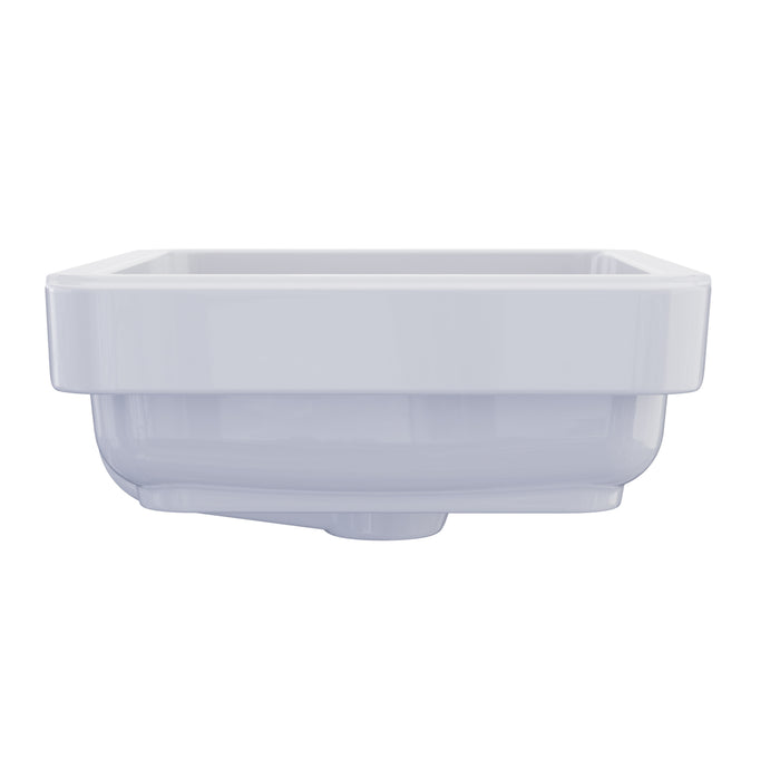 TOTO LT1554G#01 18" Rectangular Undermount Bathroom Sink with CEFIONTECT, Cotton White