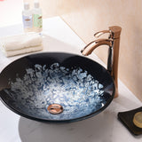 ANZZI LS-AZ8213 Makata Series Vessel Sink in Silver Burst