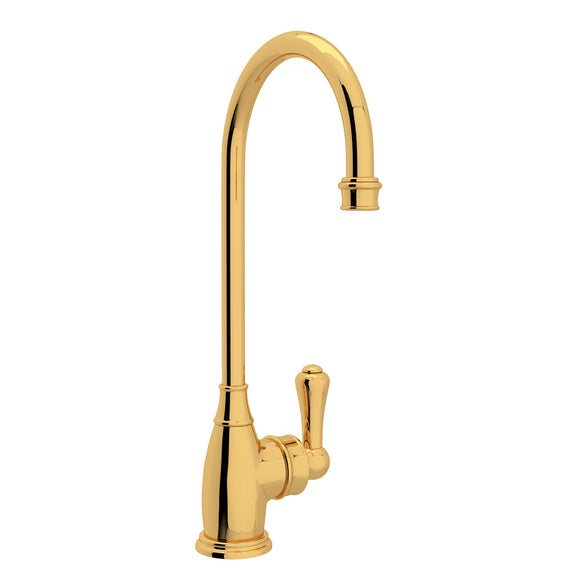 Rohl U.4700ULB-2 Perrin and Rowe Georgian Era Single Lever Single Hole Bar and Food Prep Faucet