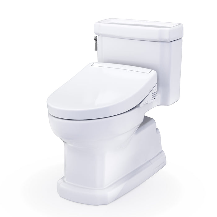 TOTO MW9743446CEFG#01 Washlet+ Eco Guinevere Elongated Universal Height Toilet with S5 Bidet Seat