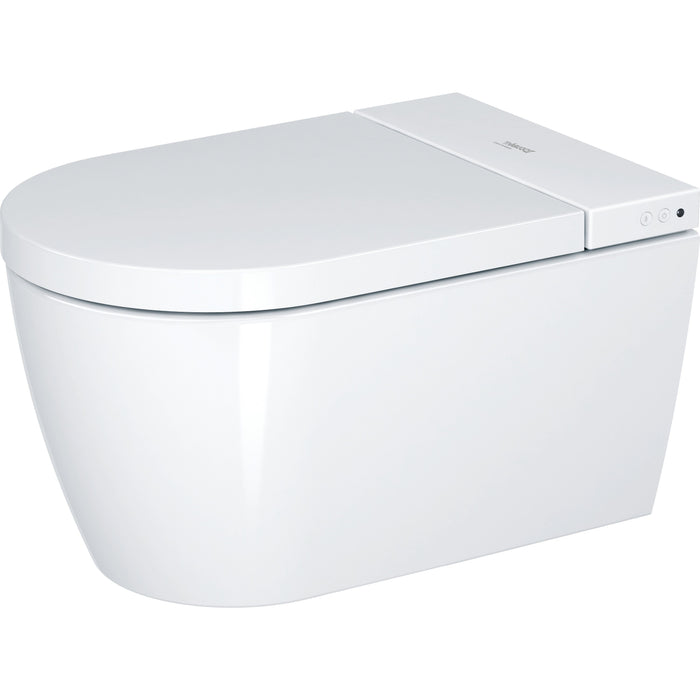 Duravit 2510092092 ME by Starck Dual Flush Elongated Wall Mounted Toilet