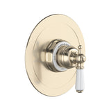 Rohl U.TEW51W1L-STN Perrin and Rowe Edwardian 1/2" Pressure Balance Shower Trim with Lever Handle