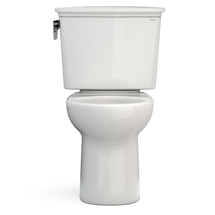 TOTO CST785CEFG#11 Drake Transitional Two-Piece Round 1.28 GPF Universal Height Toilet, Colonial White