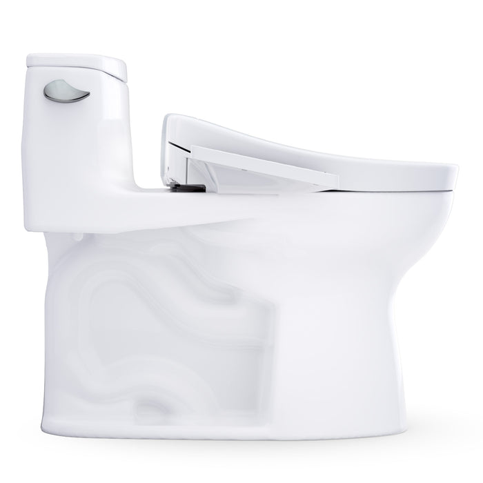 TOTO MW6183346CEFG#01 UltraMax Low Profile WASHLET+ S2 One-Piece Elongated 1.28 GPF Universal Height Toilet