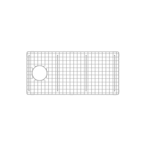 House of Rohl WSGALUM3319WSSS Wire Sink Grid for ALUM3316WS Kitchen Sink Finish