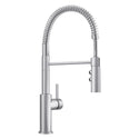 Blanco 401918 Catris Semi-Pro Pull-Down Dual-Spray Kitchen Faucet - PVD Steel