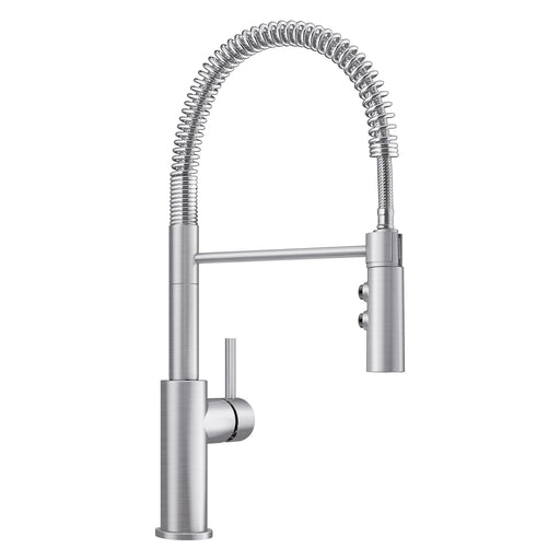 Blanco 401918 Catris Semi-Pro Pull-Down Dual-Spray Kitchen Faucet - PVD Steel