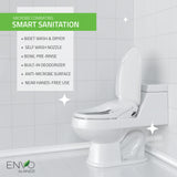 ANZZI TL-AZEB105B Dive Smart Electric Bidet Toilet Seat with Remote Control