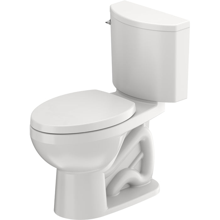 Duravit D4061700 No.1 PRO Series 1.28 GPF Elongated Two Piece Toilet