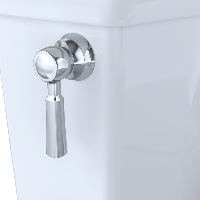 TOTO MS814224CUFG#11 Promenade II 1G One-Piece Elongated Universal Height Toilet, Colonial White