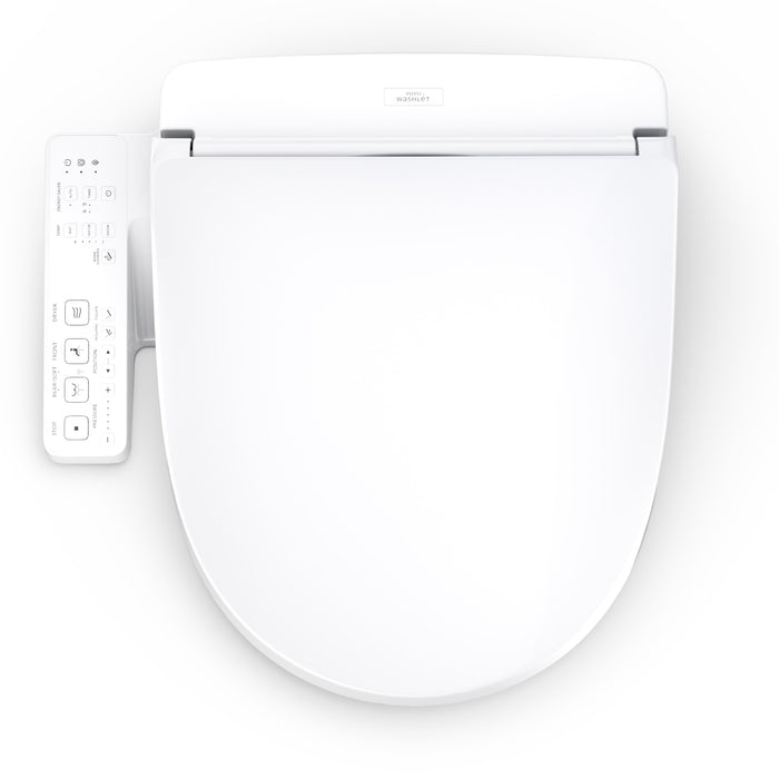 TOTO SW2335#01 WASHLET KS2 Bidet Toilet Seat with Instant Water Heating, Round, Cotton White