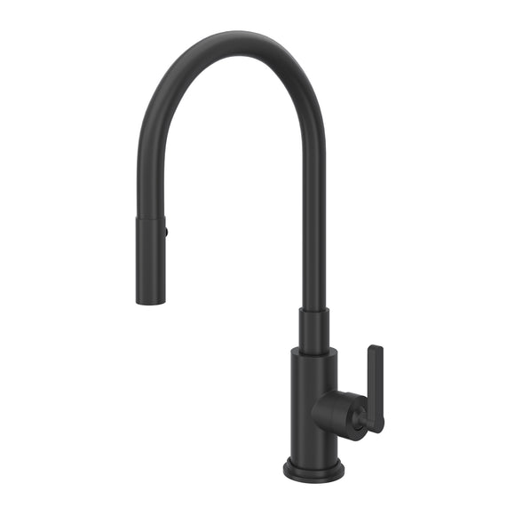 House of Rohl A3430LMMB-2 Lombardia Pulldown Kitchen Faucet