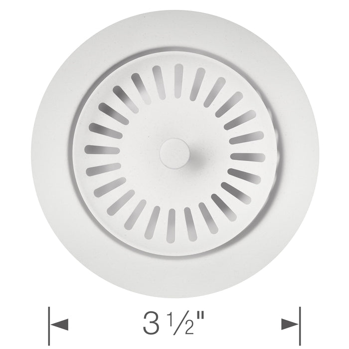Blanco 240328 Color-Coordinated Metal Disposal Flange - White