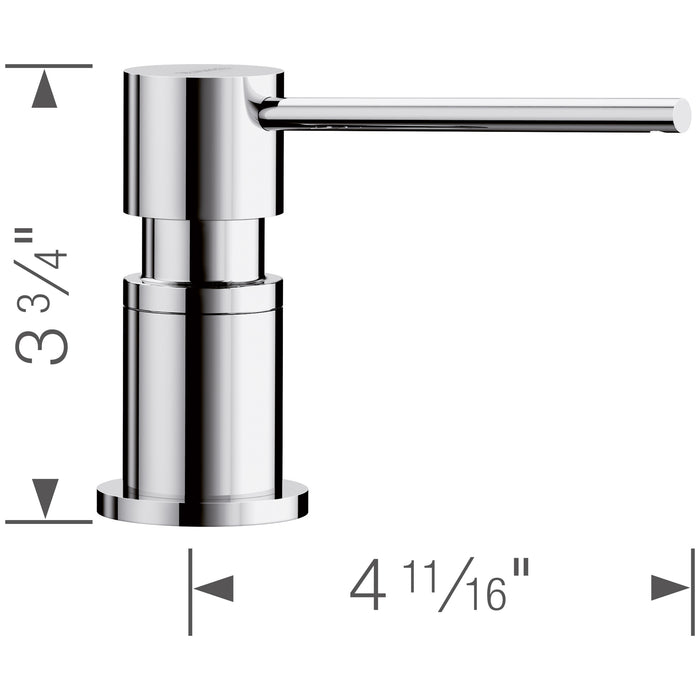 Blanco 402298 Lato Soap Dispenser - Chrome