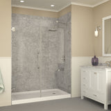 ANZZI SB-AZ03RD Tier 32 x 60" Right Drain Single Threshold Shower Base in White