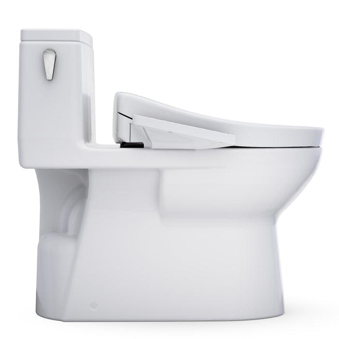 TOTO MW6723346CEFG#01 Redington WASHLET+ S2 One-Piece Elongated 1.28 GPF Universal Height Toilet