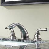 ANZZI L-AZ186BN Princess 8" Widespread 2-Handle Bathroom Faucet in Brushed Nickel