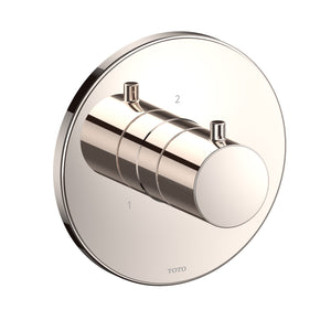 TOTO TBV01104U#PN Round Three-Way Diverter Shower Trim