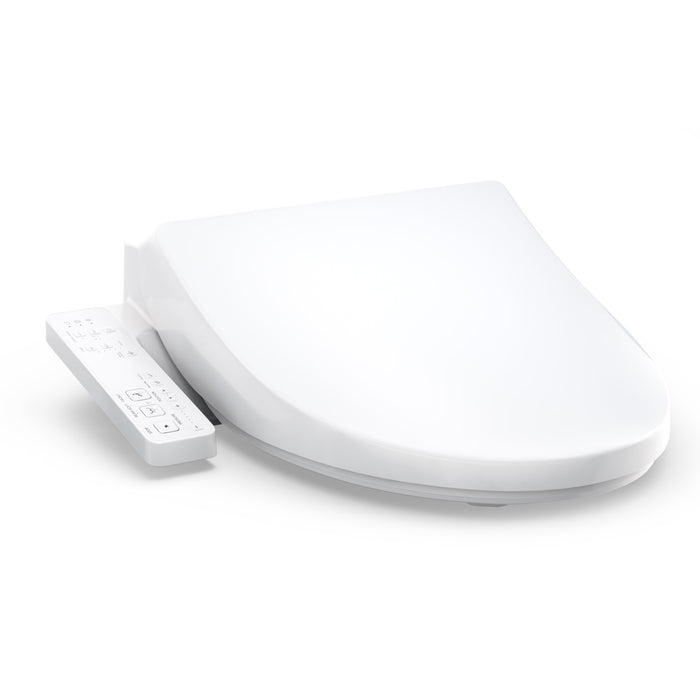 TOTO WASHLET KS2 electronic bidet toilet seat with instantaneous water heating in Cotton White color features instantaneous water heating.