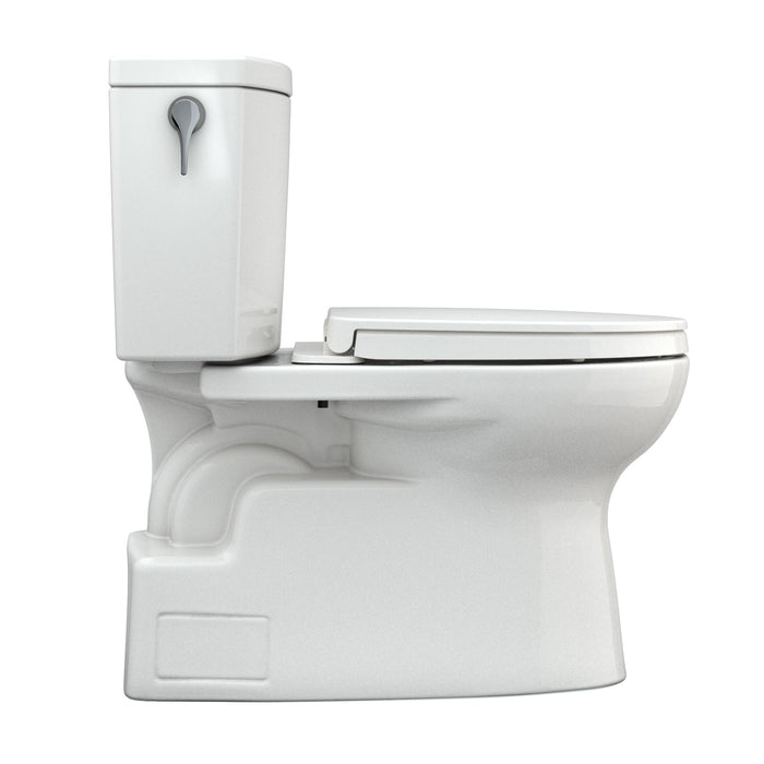 TOTO MS474124CUFG#11 Vespin II 1G Elongated Universal Height Toilet with SoftClose Seat, Colonial White