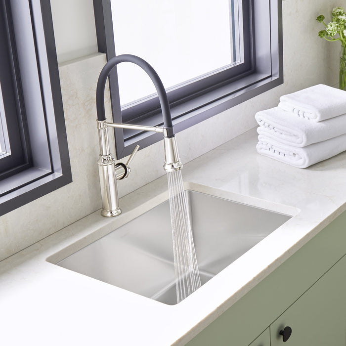 Blanco 443151 Quatrus R15 25" Single Bowl Dual Mount Stainless Steel Laundry Sink