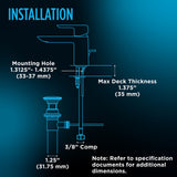 TOTO TLG01309U#PN GO 1.2 GPM Bathroom Faucet Drain Assembly, Polished Nickel