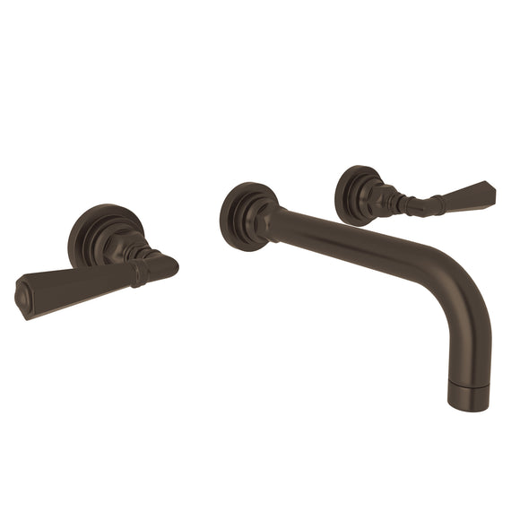 House of Rohl A2307LMTCBTO-2 San Giovanni Wall Mount Widespread Bathroom Faucet