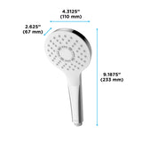 TOTO TBW01009U4#CP G Series 1.75 GPM Single Spray 4" Round Handshower with Comfort Wave Polished Chrome