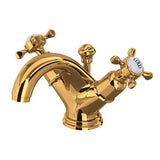 Rohl U.3626X-EG-2 Perrin and Rowe Edwardian Single Hole Dual Handle Bathroom Faucet