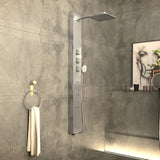 ANZZI SP-AZ015 Lann 53" 3-Jetted Full Body Shower Panel with Heavy Rain Showerhead and Spray Wand in Chrome