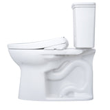 TOTO MW7864736CEFG#01 Drake Transitional WASHLET+ Two-Piece Toilet with S7A Bidet Seat, Cotton White