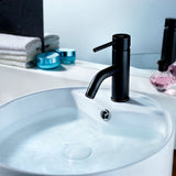 ANZZI L-AZ030ORB Bravo Series Single Hole Single-Handle Low-Arc Bathroom Faucet in Oil Rubbed Bronze