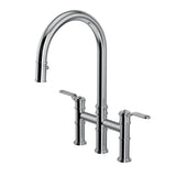 Rohl U.4549HT-APC-2 Perrin and Rowe Armstrong Bridge Kitchen Faucet