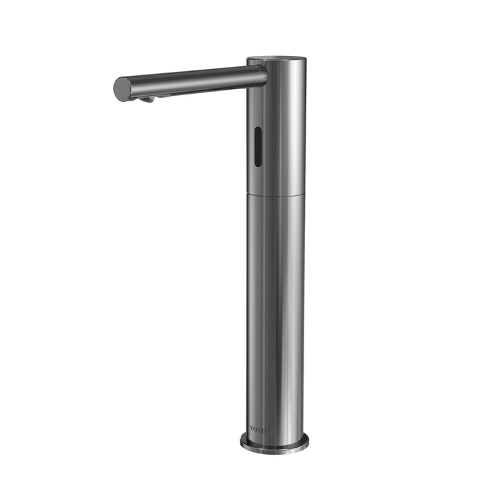 TOTO TES201AD#CP Round L Touchless Auto Foam Soap Dispenser Controller with 3 Liter Reservoir and 1 Spout