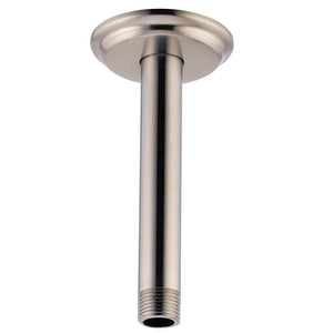 Pfister 015-06CK 6" Ceiling Mount Shower Arm and Flange in Brushed Nickel