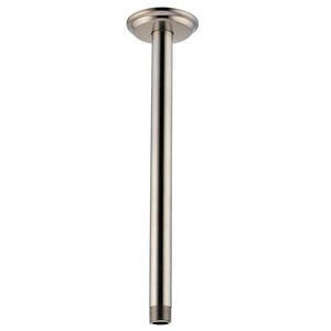 Pfister 015-12CK 12" Ceiling Mount Shower Arm and Flange in Brushed Nickel