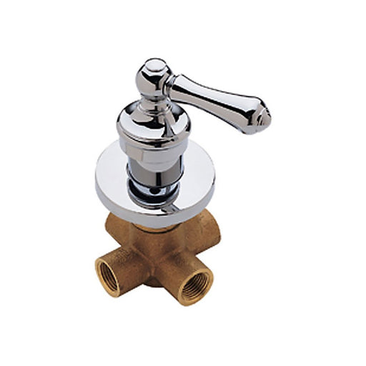 Pfister 015-38BC 4-Port 2-Way Diverter Valve in Polished Chrome