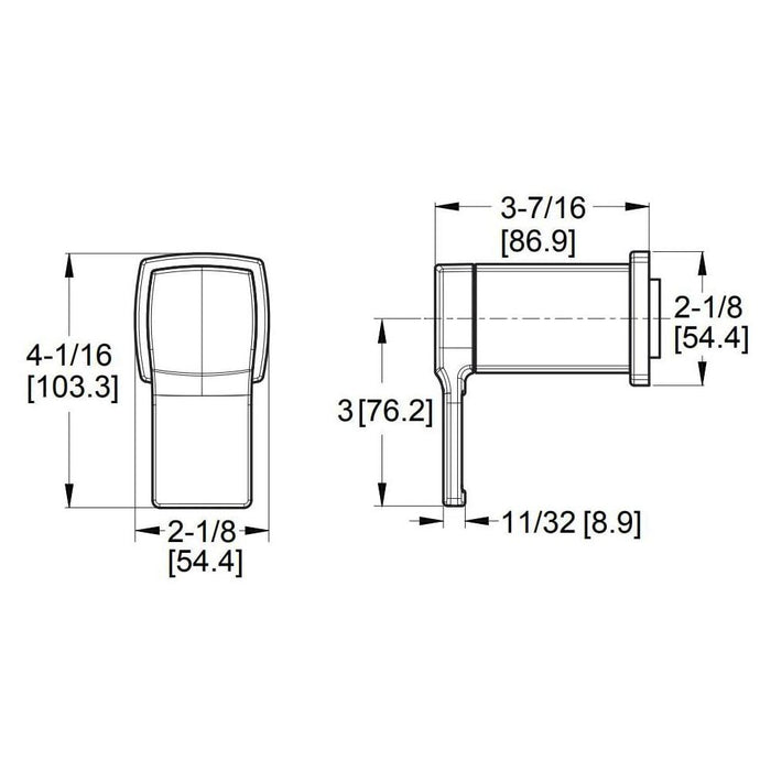 Pfister 016-DA0K Deckard Diverter Trim, Brushed Nickel