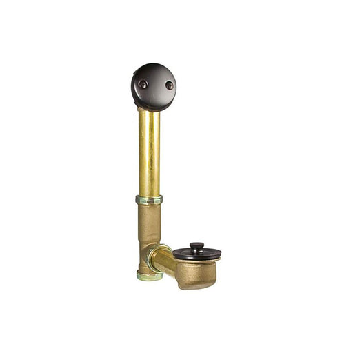 Pfister 018-310Y Waste and Overflow with Turn Stop in Tuscan Bronze