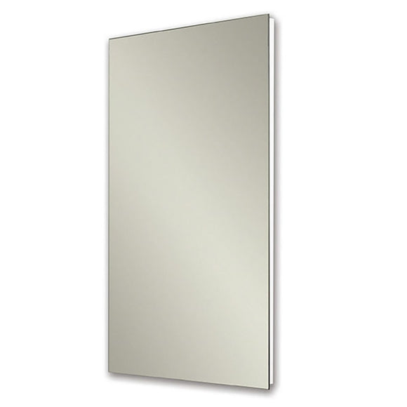 Rangaire Jensen 1035P24WHG Recess Mount 16x26" Reversible Bathroom Medicine Cabinet with Mirror and 3 Adjustable Shelves