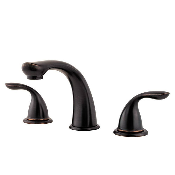 Pfister 1T6-510Y Pfirst Series 2-Handle Complete Roman Tub Trim in Tuscan Bronze