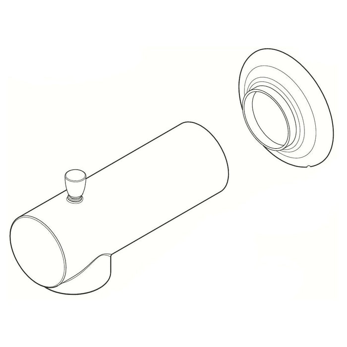 Pfister Sub Assembly Spout Diverter Brushed Nickel