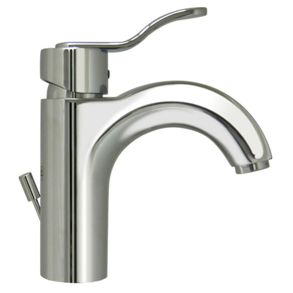 Whitehaus 3-04040-C Wavehaus Single Hole/Single Lever Bathroom Faucet