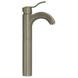 Whitehaus 3-04044-BN Wavehaus Single Hole/Single Lever Elevated Bathroom Faucet