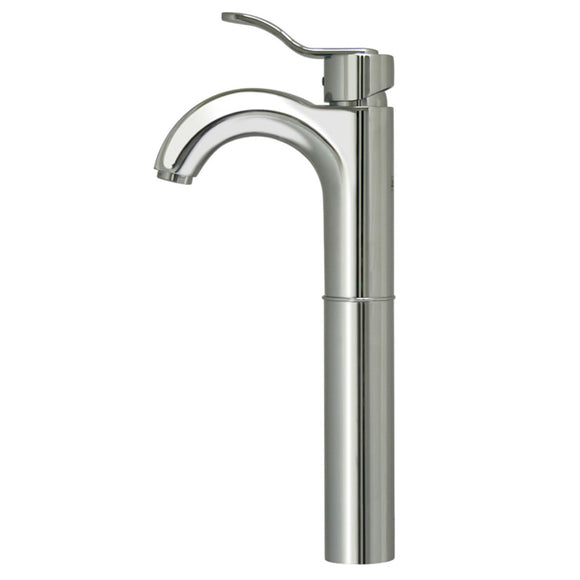 Whitehaus 3-04044-C Wavehaus Single Hole/Single Lever Elevated Bathroom Faucet