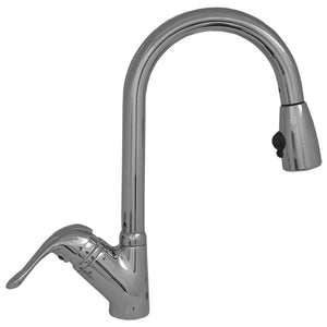 Whitehaus 3-2169-C-C Rainforest Single Hole/Single Lever Handle Faucet