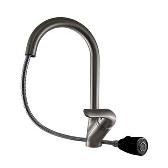 Whitehaus 3-2169-S-B Rainforest Single Hole/Single Lever Handle Faucet